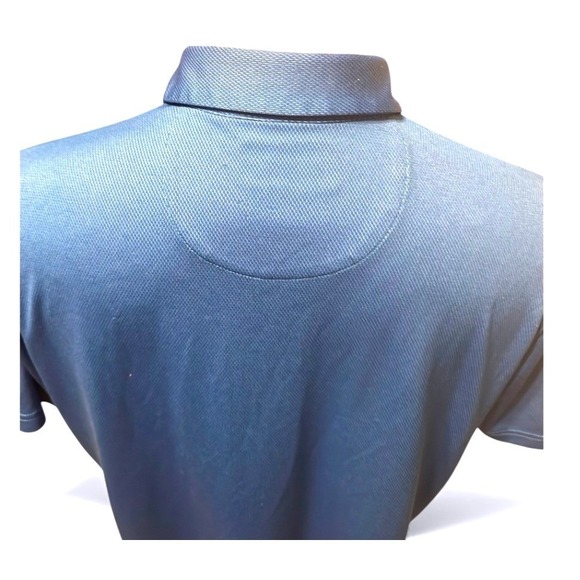 Callaway Opti Dri Men's Blue Golf Polo Shirt CRO EVANS Size LG - Picture 6 of 6